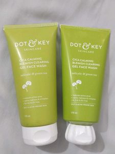 Dot & Key Cica Calming Gel Facewash pack of 2