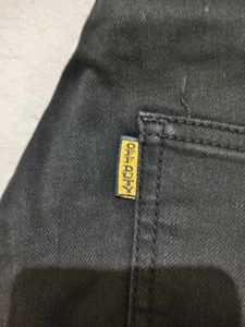Classic Black Denim Jeans
