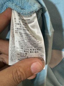 Adidas Trefoil Hoodie - Light Blue