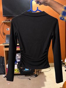 little box two Long Sleeve Collared Tops comboof 2