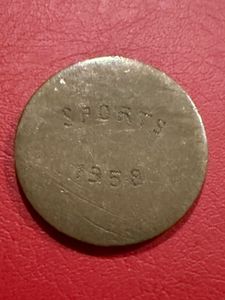 rare copper token / medal