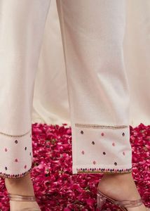 Elegant Embroidered Kurta &amp; Palazzo Set