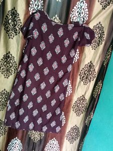 Patterned Casual Day Dress