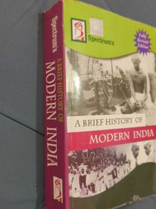 A Brief History of Modern India Book