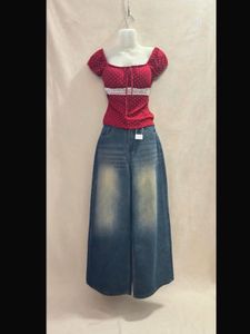 💙Women's extra Wide Leg Jeans