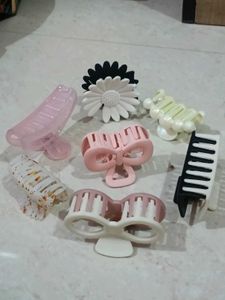 combo of 5 types hair accessories