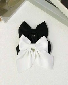 Black And White Hair Bow Pack Of 2