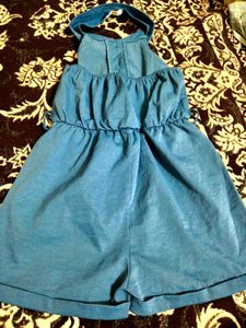 Cute Denim Romper for Girls