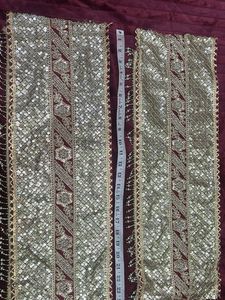 sabyasachi style kurti lace border