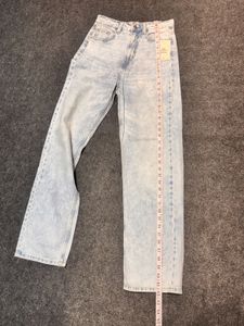 H&amp;M Super High Rise Denim Jeans | Ice Blue |