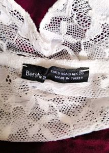 White Lace Corset Top