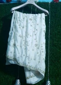 Beautiful ,❤️ full hand work saree
