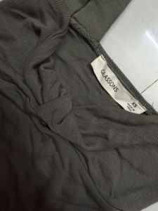 Stylish Grey Knit Top