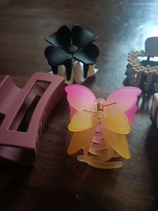 Combo of 5 Korean Style Clutcher