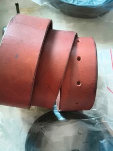 Classic Light Brown Leather Belt
