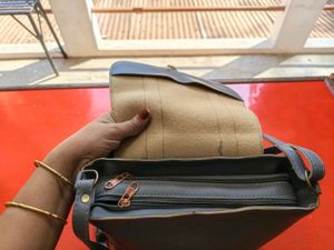 Stylish Grey Crossbody Bag