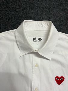 Comme des Garcons Play White Shirt