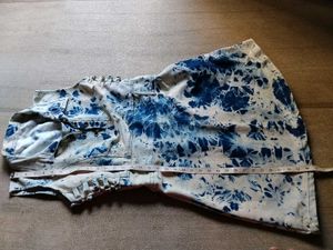 Stylish Tie-Dye Denim one piece