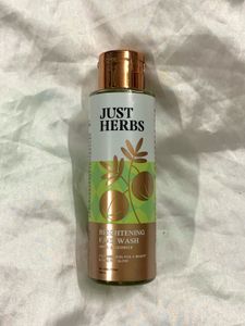 Just Herbs Brightening Face Wash