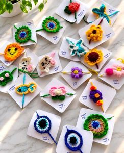 Handmade Crocheted Rakhi Collection