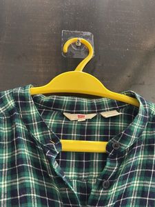 Levi's Plaid Button-Up Shirt