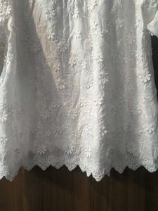 White Embroidered Blouse