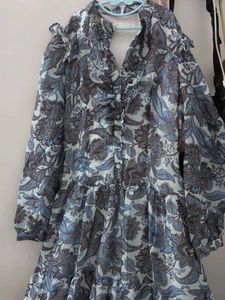🐬French Floral Flowy Maxi