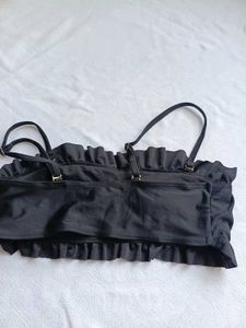 Cute Ruffled Bikini Top