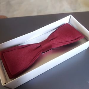 Maroon Bow Tie | Loviena