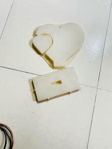 Heart &amp; Rectangle Silicone Mold Set