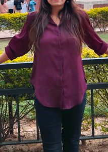 Stylish purple shirt for women