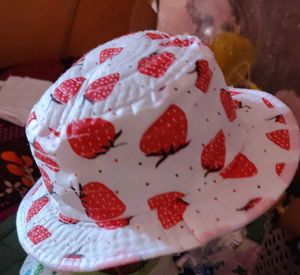 Cute Strawberry Bucket Hat