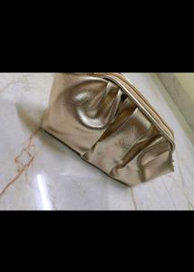 Elegant Gold Clutch Bag
