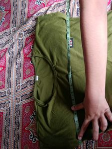 Stylish Olive Green Tunic Top