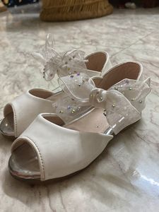 Party Wear Semi Shoe Sandal For Girls