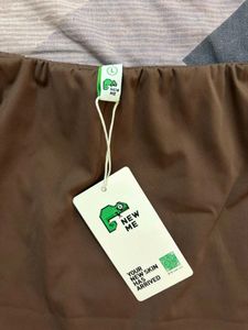 Newme Brown Mini Skirt with Tags
