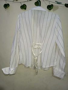Classic Striped Button-Up Shirt