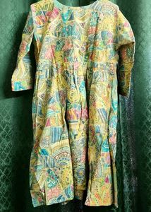 Vibrant Patchwork Kurta with Pathani P