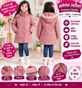 Chic Winter Jacket for Girls