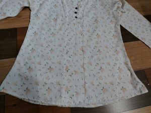 Elegant Floral Kurta