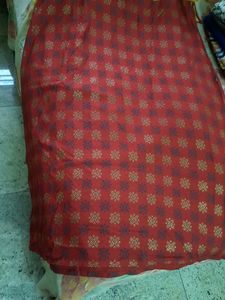 Beautiful Shiny Golden Yellow Layered Kurta