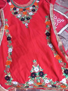 Vibrant Embroidered Kurta Set