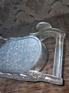 Vintage Silver Plated Butter Dish
