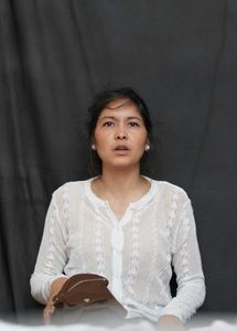 Sheer White Button-Up Cardigan