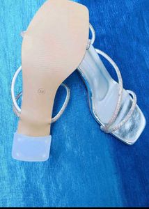 Sparkling Strappy Heels for Women