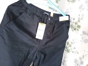 Classic Black Straight Leg Pants