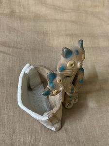 Rakhi Gift - Cat Ceramic container