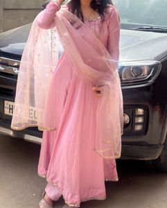 Pink Party Wear Suit – Elegant Look