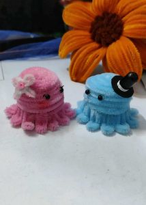 Cute Pipe Cleaner Octopuses couple
