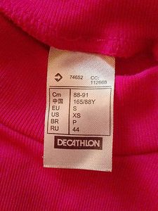 Pink Long Sleeve T-shirt (Active Wear)
